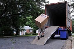 two men in a van