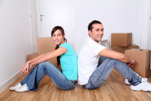 Removal van loading for furniture and household items