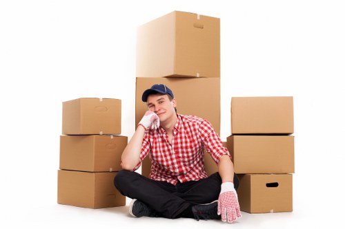 Careful loading and transport for house removals in France